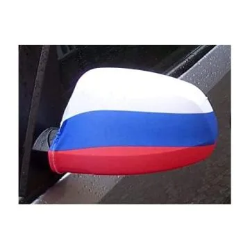 Drapeau rétroviseur RUSSIE Lot de  2 - Drapeaux pour voiture russe