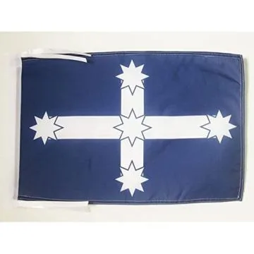 DRAPEAU EUREKA 45x30cm - PAVILLON VICTORIA - AUSTRALIE 30 x 45 cm haute qualité