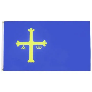 Asturias Flag 2' x 3' 100D polyester grommets