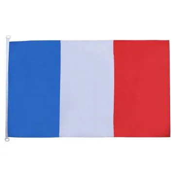 France Flag 3' x 5' External use grommets