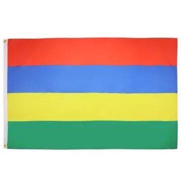 DRAPEAU MAURICE 90x60cm - DRAPEAU MAURICIEN 60 x 90 cm - DRAPEAUX