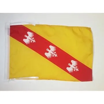 DRAPEAU GRAND-GOUVERNEMENT DE LORRAINE-ET-BARROIS 45x30cm - PAVILLON LORRAIN 30 x 45 cm haute qualité