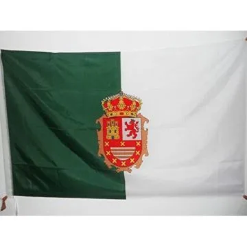DRAPEAU FUERTEVENTURA 150x90cm - DRAPEAU DE FUERTEVENTURA - ILES CANARIES 90 x 150 cm Fourreau pour hampe