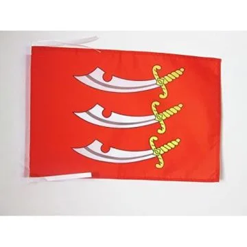 DRAPEAU COMTÉ DE ESSEX 45x30cm - PAVILLON COUNTY OF ESSEX - ANGLETERRE 30 x 45 cm haute qualité