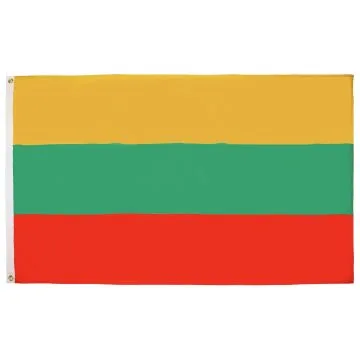 DRAPEAU LITUANIE 90x60cm - DRAPEAU LITUANIEN 60 x 90 cm - DRAPEAUX