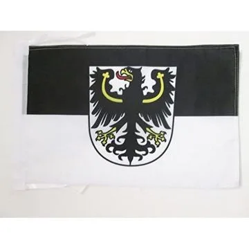 DRAPEAU PRUSSE-ORIENTALE 45x30cm - PAVILLON OSTPREUSSEN 30 x 45 cm haute qualité
