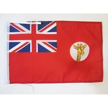 DRAPEAU TANGANYIKA 1919-1961 45x30cm - PAVILLON EMPIRE COLONIAL ALLEMAND 30 x 45 cm haute qualité