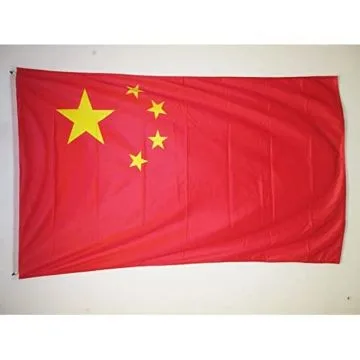 DRAPEAU CHINE 150x90cm oeillets - DRAPEAU CHINOIS 90 x 150 cm Spécial Extérieur - DRAPEAUX