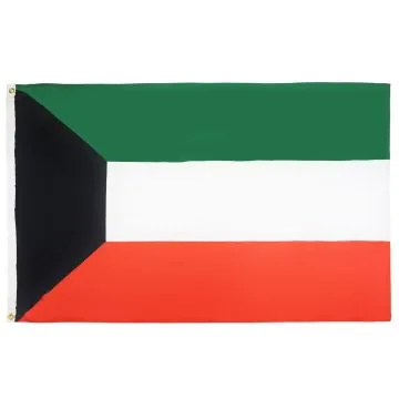 DRAPEAU KOWEÏT 90x60cm - DRAPEAU KOWEÏTIEN 60 x 90 cm - DRAPEAUX