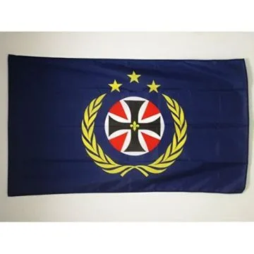 DRAPEAU SAINT EMPIRE EUROPÍ?EN 150x90cm - DRAPEAU UE 90 x 150 cm Fourreau pour hampe
