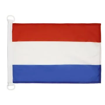 PAVILLON NAUTIQUE PAYS-BAS 45x30cm - DRAPEAU DE BATEAU HOLLANDAIS 30 x 45 cm