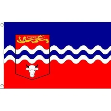 DRAPEAU COMTÉ DE HEREFORDSHIRE 150x90cm - DRAPEAU COUNTY OF HEREFS. - ANGLETERRE 90 x 150 cm - DRAPEAUX