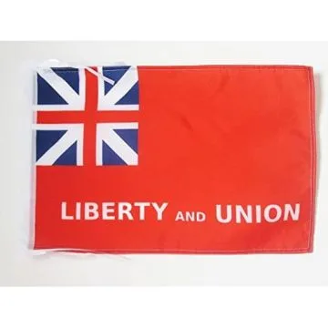 DRAPEAU LIBERTY AND UNION TAUNTON  45x30cm - PAVILLON LIBERTÉ ET UNION 30 x 45 cm haute qualité
