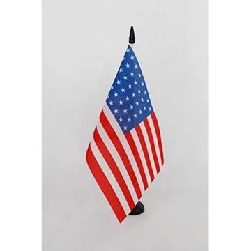 Drapeau de table Etats-Unis 1891-1896 44 étoiles 21x14cm - PETIT Drapeaux DE BUREAU américain ancien 14 x 21 cm