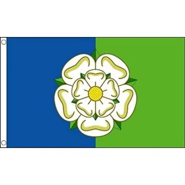 DRAPEAU AUTORITÉ UNITAIRE DU YORKSHIRE DE L\'EST 150x90cm - DRAPEAU EAST RIDING OF YORKSHIRE - ANGLETERRE 90 x 150 cm - DRAPEAUX