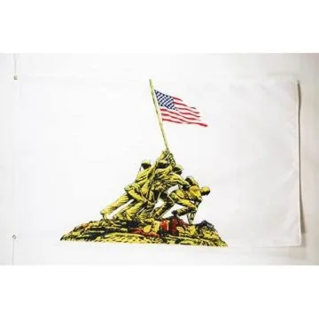 DRAPEAU USA IWO JIMA 150x90cm - DRAPEAU AMÉRICAIN - ETATS-UNIS 90 x 150 cm - DRAPEAUX