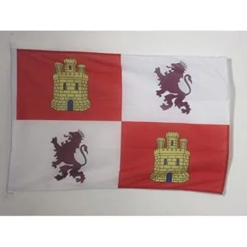 Bandera nautica castellanoleonesa 45x30cm - Compra/Venta Banderas naúticas de Castilla y León 30 x 45 cm con anillos