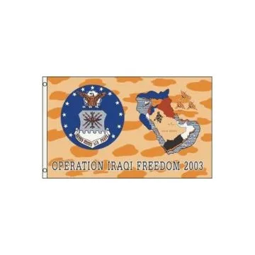 DRAPEAU AIR FORCE DES ETATS UNIS GUERRE EN IRAK 150x90cm - DRAPEAU ARMÍ?E AMÍ?RICAINE 90 x 150 cm - DRAPEAUX
