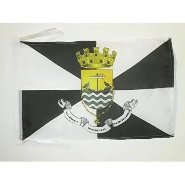 DRAPEAU LISBONNE 45x30cm - PAVILLON VILLE DE LISBOA - PORTUGAL 30 x 45 cm haute qualité