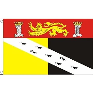 DRAPEAU COMTÉ DE NORFOLK 150x90cm - DRAPEAU COUNTY OF NORFOLK - ANGLETERRE 90 x 150 cm - DRAPEAUX