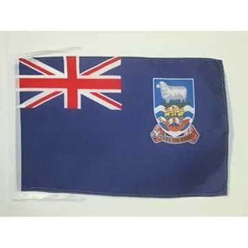 DRAPEAU ÎLES MALOUINES 45x30cm - PAVILLON DES MALOUINES - ROYAUME-UNI 30 x 45 cm haute qualité