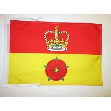 DRAPEAU COMTÉ DE HAMPSHIRE 45x30cm - PAVILLON COUNTY OF HANTS. - ANGLETERRE 30 x 45 cm haute qualité
