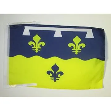 DRAPEAU LOIR-ET-CHER 45x30cm - PAVILLON DÉPARTEMENT LOIR-ET-CHÉRIEN 30 x 45 cm haute qualité