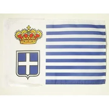 DRAPEAU SEBORGA 45x30cm - PAVILLON ITALIEN - ITALIE 30 x 45 cm haute qualité
