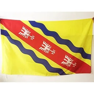 DRAPEAU MEURTHE-ET-MOSELLE 90x60cm - DRAPEAU DÍ?PARTEMENT MOSELLAN 60 x 90 cm Fourreau pour hampe