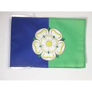 DRAPEAU AUTORITÉ UNITAIRE DU YORKSHIRE DE L\'EST 45x30cm - PAVILLON EAST RIDING OF YORKSHIRE - ANGLETERRE 30 x 45 cm haute qualité