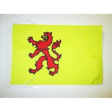 DRAPEAU PROVINCE DE HOLLANDE-MÉRIDIONALE 45x30cm - PAVILLON ZUID-HOLLAND AUX PAYS-BAS 30 x 45 cm haute qualité