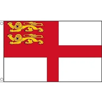DRAPEAU SERCQ 150x90cm - DRAPEAU ÎLE ANGLO-NORMANDE DE SARK 90 x 150 cm - DRAPEAUX