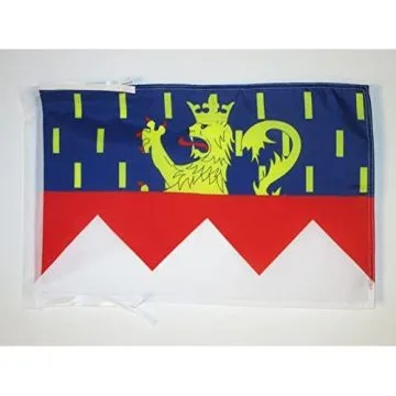 DRAPEAU JURA 45x30cm - PAVILLON DÉPARTEMENT JURACIEN 30 x 45 cm haute qualité