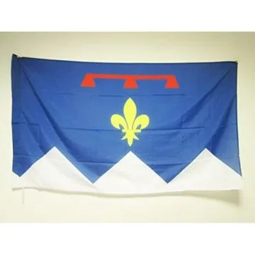 DRAPEAU ALPES-DE-HAUTE-PROVENCE 90x60cm - DRAPEAU DÍ?PARTEMENT FRANÍ?AIS - PACA 60 x 90 cm Fourreau pour hampe