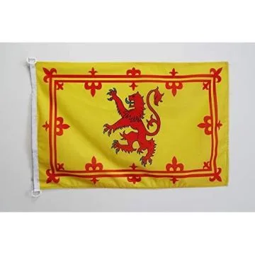 Drapeau Ecosse Royal 90x60cm - Drapeau écossais 60 x 90 cm Spécial Extérieur - Drapeaux