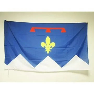 DRAPEAU ALPES-DE-HAUTE-PROVENCE 150x90cm - DRAPEAU DÍ?PARTEMENT FRANÍ?AIS - PACA 90 x 150 cm Fourreau pour hampe