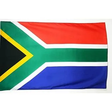 DRAPEAU AFRIQUE DU SUD 250x150cm - DRAPEAU SUD AFRICAIN 150 x 250 cm Fourreau pour hampe