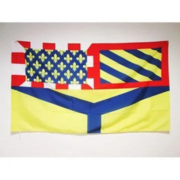 DRAPEAU YONNE 150x90cm - DRAPEAU DÍ?PARTEMENT FRANÍ?AIS - BOURGOGNE 90 x 150 cm Fourreau pour hampe