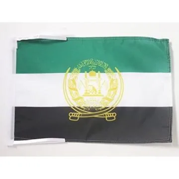 DRAPEAU AFGHANISTAN 2001-2002 45x30cm - PAVILLON AFGHAN 30 x 45 cm haute qualité