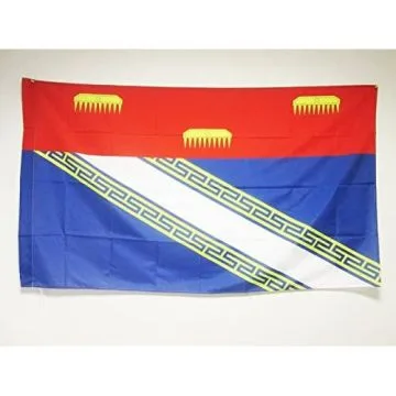 DRAPEAU ARDENNES 90x60cm - DRAPEAU DÍ?PARTEMENT FRANÍ?AIS - CHAMPAGNE-ARDENNE 60 x 90 cm Fourreau pour hampe