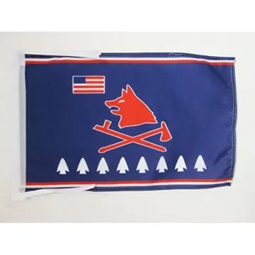 DRAPEAU PAWNEES 45x30cm - PAVILLON AMÉRINDIEN PANIS 30 x 45 cm haute qualité