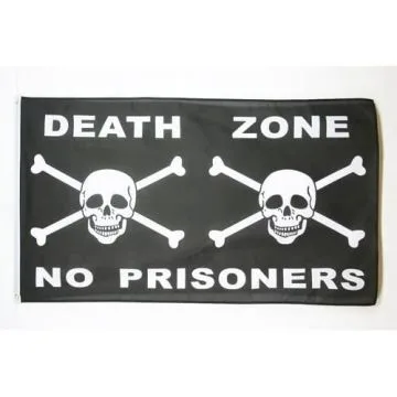 DRAPEAU PIRATE DEAD ZONE 150x90cm - DRAPEAU CORSAIRE 90 x 150 cm - DRAPEAUX