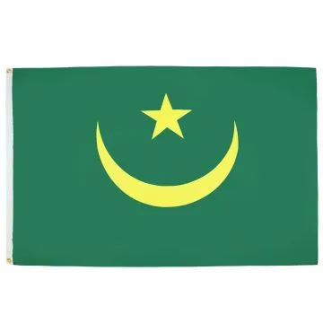 DRAPEAU MAURITANIE 90x60cm - DRAPEAU MAURITANIEN 60 x 90 cm - DRAPEAUX