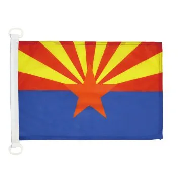 Pavillon nautique Arizona 45x30cm - Drapeau de bateau Etat américain - USA - Etats-Unis 30 x 45 cm