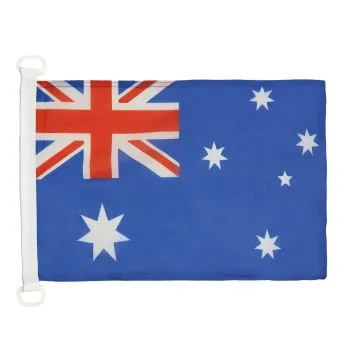 PAVILLON NAUTIQUE AUSTRALIE 45x30cm - DRAPEAU DE BATEAU AUSTRALIEN 30 x 45 cm