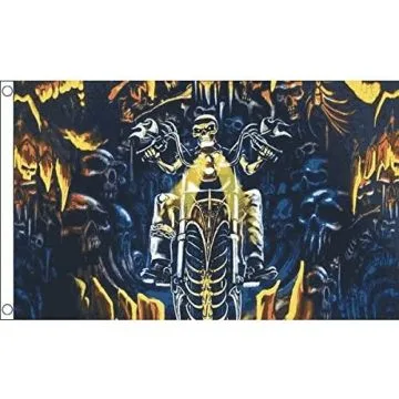 DRAPEAU PIRATE COMMITMENT TO EXCELLENCE 90x60cm - DRAPEAU CORSAIRE 60 x 90 cm - DRAPEAUX