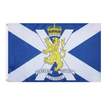 Drapeau Régiment royal d\'Écosse 150x90cm - Drapeau Royal Regiment of Scotland 90 x 150 cm - Drapeaux