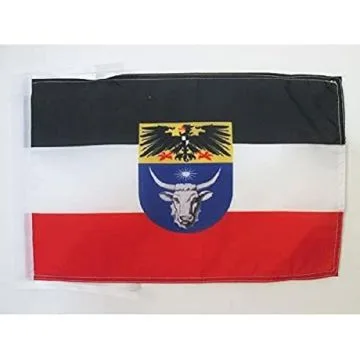 DRAPEAU SUD-OUEST AFRICAIN ALLEMAND 1884-1915 45x30cm - PAVILLON AFRIQUE ALLEMANDE 30 x 45 cm haute qualité