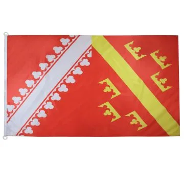 DRAPEAU ALSACE ANCIEN 150x90cm oeillets - DRAPEAU ALSACIEN - FRANCE 90 x 150 cm Spécial Extérieur - DRAPEAUX