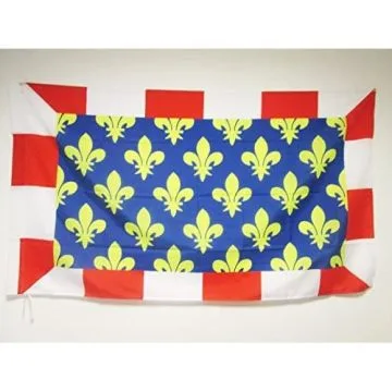 DRAPEAU INDRE-ET-LOIRE 150x90cm - DRAPEAU DÍ?PARTEMENT FRANÍ?AIS - CENTRE 90 x 150 cm Fourreau pour hampe